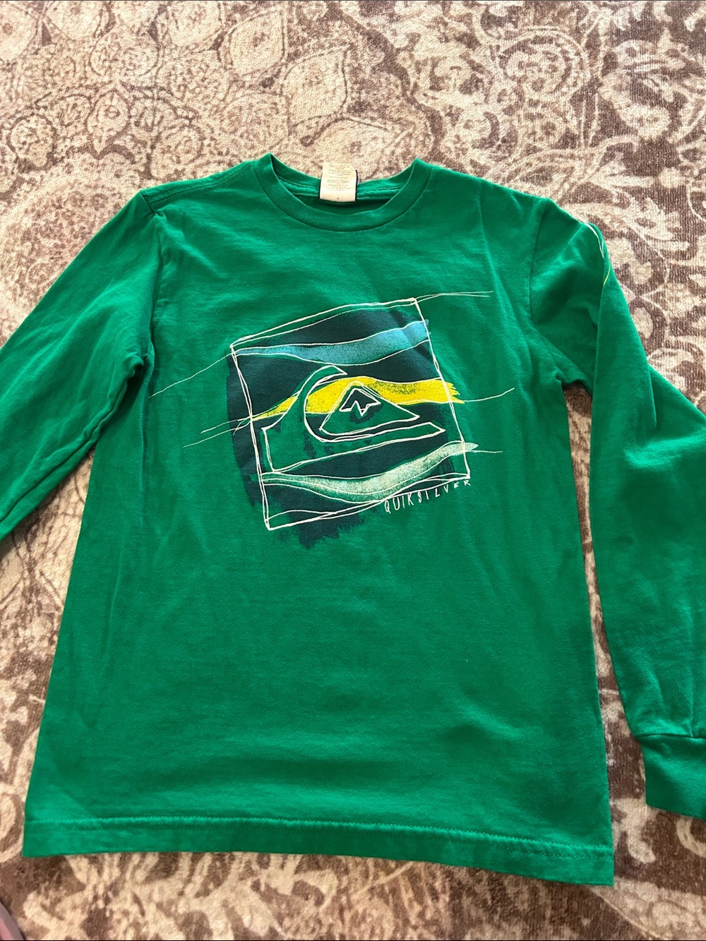 Quiksilver long sleeve small boys